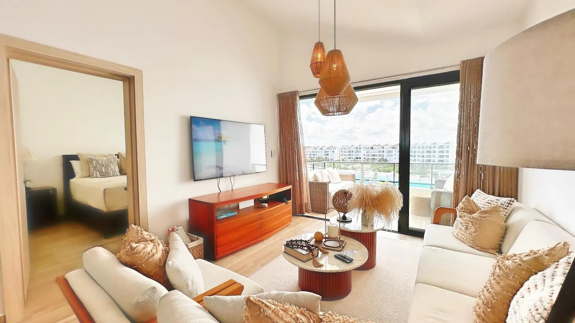פונטה קאנה Luxury Condo The Beach Crystal Lagoon דירה